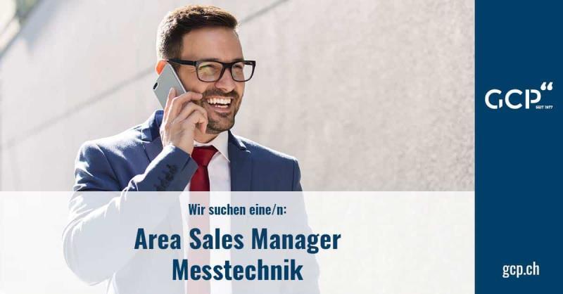 Stellenangebot Area Sales Manager Messtechnik
